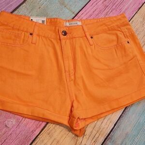 13/14 Adam Levine Collection Women's Orange Shorts #0326